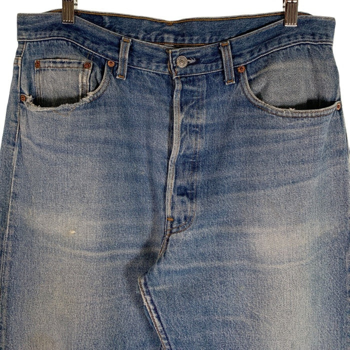 90's Levi's リーバイス 501-0000 テーパードデニムパンツ インディゴ USA製 95年 裾上げ有 Size 38 福生店