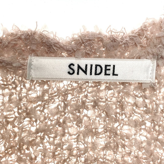 SNIDEL　スナイデル　フラッフィーボレロカーデ＆フリルキャミセット　ピンクsizeONE 瑞穂店
