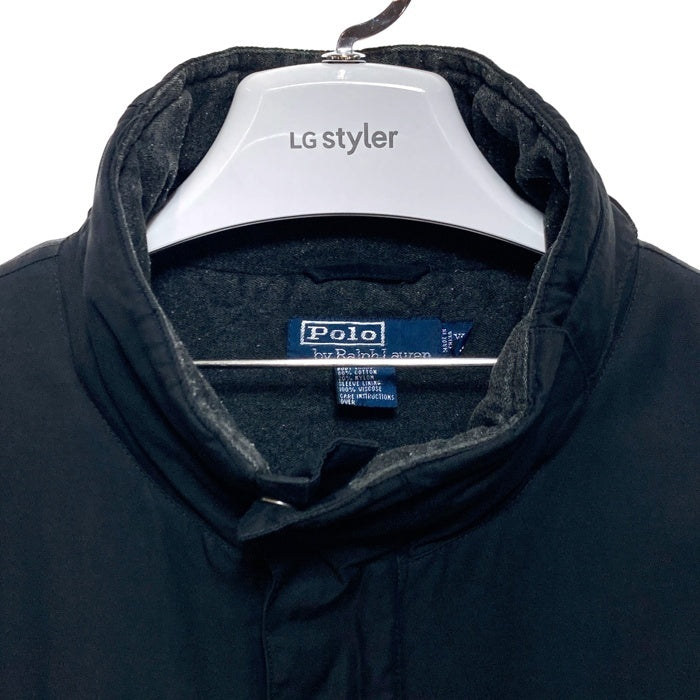 Polo by Ralph Lauren ポロラルフローレン 中綿 ミリタリーコート ブラック Size XXL 瑞穂店