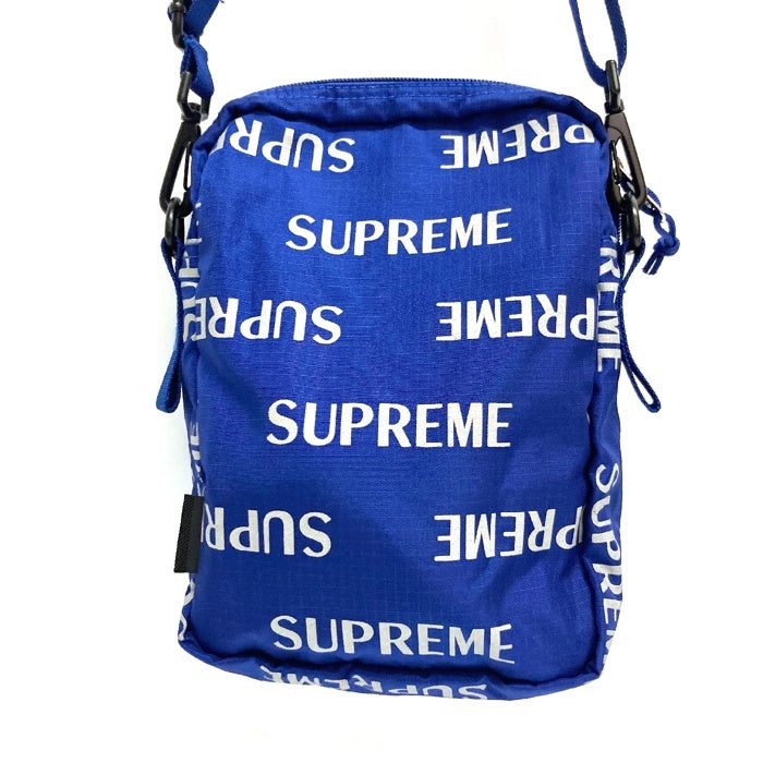 SUPREME  シュプリーム 16AW 3M Reflective Repeat Shoulder Bag リフレクター ショルダーバッグ ブルー 瑞穂店