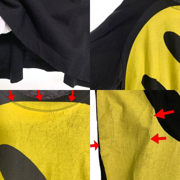 RAF SIMONS ラフシモンズ 20SS Smiley T-shirt スマイリー プリントTシャツ ブラック 201-124 19001-00099 Size M 福生店