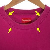SUPREME シュプリーム Small Box Pique L/S Tee スモールボックスロゴ ピケ ロングスリーブTシャツ パープル 鹿の子 Size M 福生店