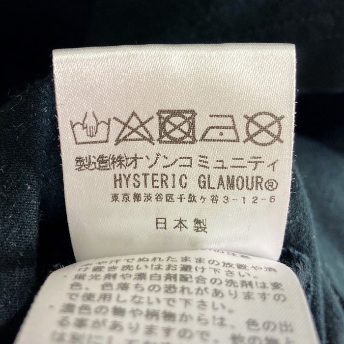 HYSTERIC GLAMOUR ヒステリックグラマー ヒスガール バックプリント Tシャツ ブラック sizeXL 瑞穂店
