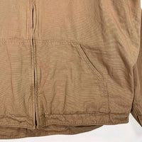 Carhartt カーハート ダック地 ジップアップジャケット ベージュ J189 GKH Size XL-R 福生店