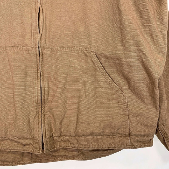 Carhartt Lサイズ ジャケット ベージュ Carhartt カーハート 裏地ブランケット デトロイトジャケット