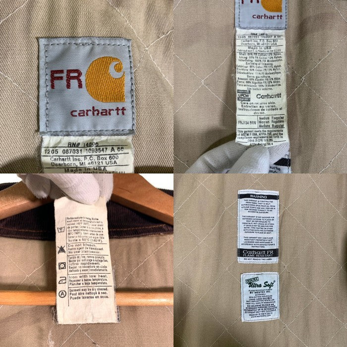 CARHARTT カーハート BOMBER JACKET ボンバージャケット ブラウン FRJ134 BRN USA製 Size Medium Regular 福生店