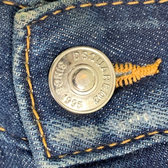 DSQUARED2 ディースクエアード Tidy Biker Jean ティディー バイカー ジーン ダメージ加工 デニムパンツ インディゴ Size 46 福生店