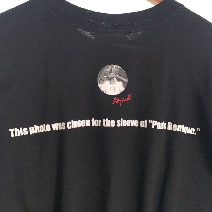 90's OH SNAP! by Ricky Powell リッキーパウエル フォトプリントTシャツ ブラック ビースティボーイズ Size XL 福生店