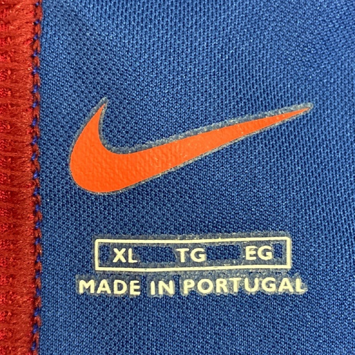 NIKE ナイキ FCバルセロナ 99-00年製 100周年記念 4番 グアルディオラ デッドストック ユニフォーム ブルー×レッド sizeXL 瑞穂店