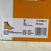 Timberland ティンバーランド WATERVILLE 6 IN LACE WATERPROOF BOOT ウォータープルーフ ブーツ イエロー 18168R 231 Size 7 (24.0cm) 福生店