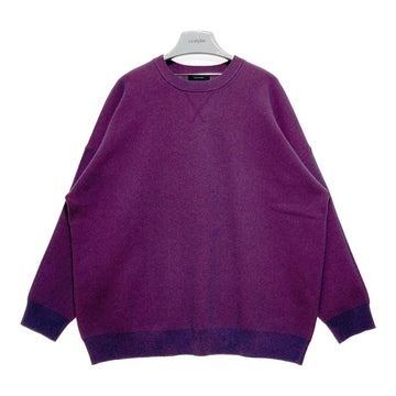 JEANASIS ジーナシス JS064131MW プルオーバー ニット パープル sizeF 瑞穂店