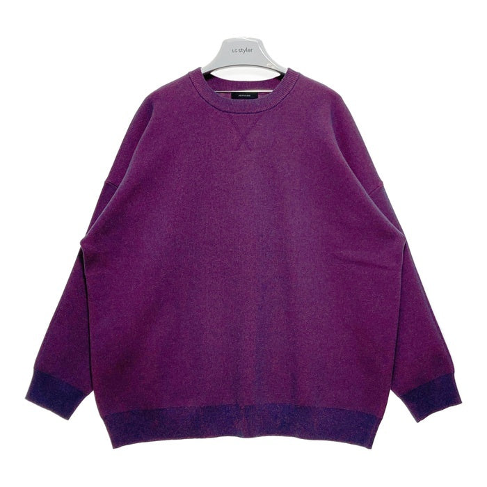 JEANASIS ジーナシス JS064131MW プルオーバー ニット パープル sizeF 瑞穂店
