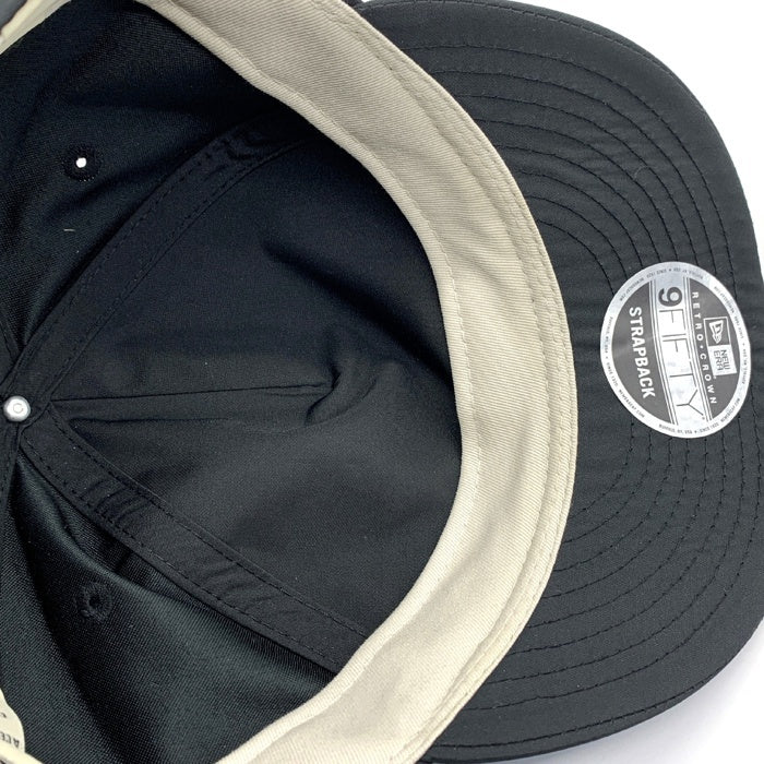 FOG ESSENTIALS エッセンシャルズ New Era ニューエラ 9FIFTY ストラップバック キャップ 帽子 ブラック ポリエステル 福生店