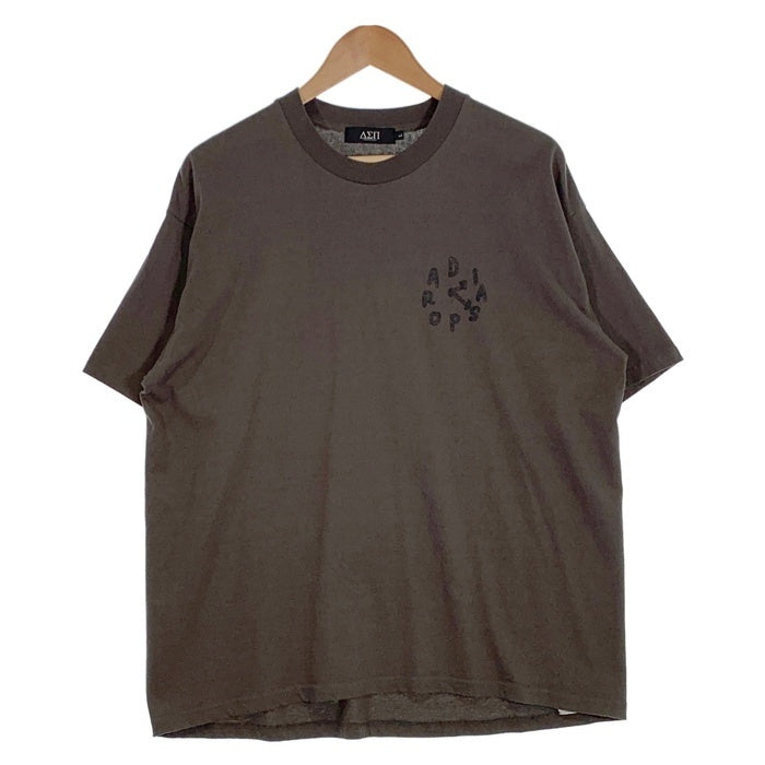 Diaspora Skateboards ディアスポラ スケートボード プリントTシャツ チャコールグレー Size L 福生店