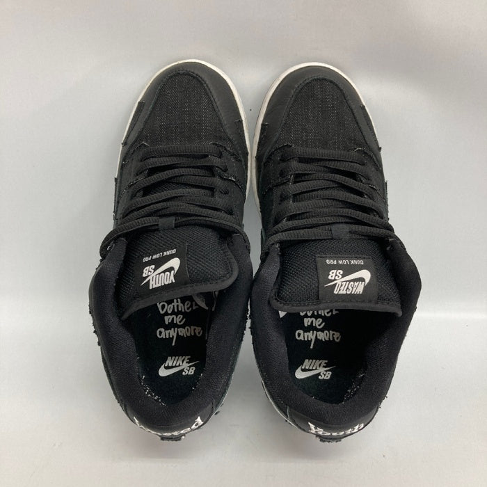 NIKE ナイキ DD8386-001 Wasted Youth Nike SB Dunk Low ウェイステッドユース ダンクロー Black Denim" スニーカー ブラック size24cm 瑞穂店