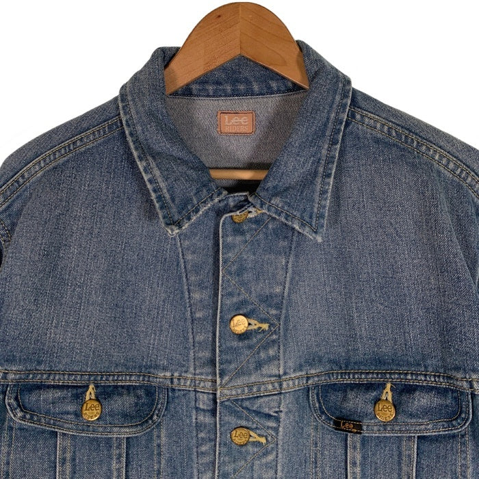 Lee リー 101J デニムトラッカージャケット ウォッシュ加工 インディゴ LM5100 Size XL 福生店