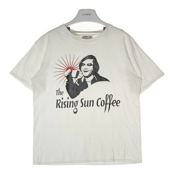 CAPTAINS HELM キャプテンズヘルム Rising sun Coffee Tシャツ ホワイト sizeL 瑞穂店