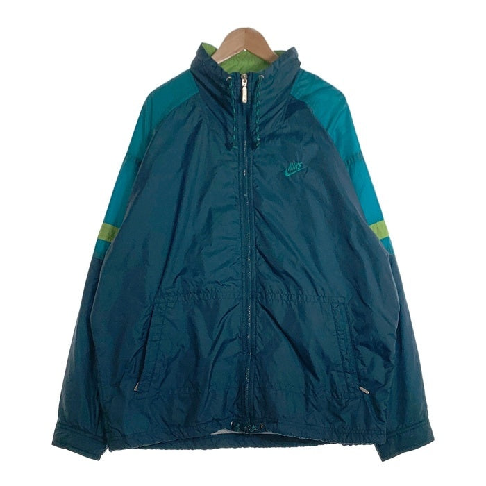 00's NIKE ナイキ ナイロンリップストップ ジップアップジャケット グリーン Size XL 福生店