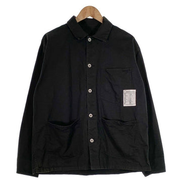 NEIGHBORHOOD ネイバーフッド 24SS BW SHORT COVERALL JACKET ショートカバーオール ジャケット ブラック 241SPNH-JKM01 Size M 福生店