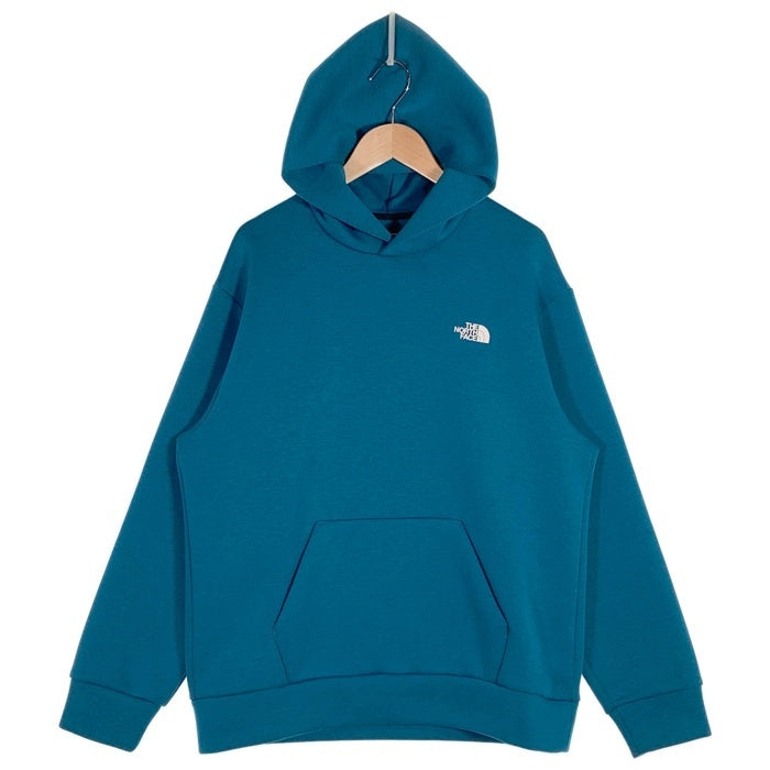 THE NORTH FACE ノースフェイス TECH AIR SWEAT WIDE HOODIE テック エアー スウェット ワイド プルオーバー フーディー パーカー ブルー NT62385 Size XL 福生店