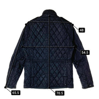 BURBERRY BRIT バーバリーブリット キルティングジャケット ブラック sizeS※ジップスライダー欠損 瑞穂店