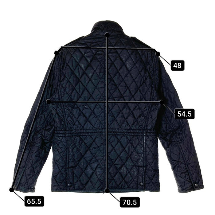 BURBERRY BRIT バーバリーブリット キルティングジャケット ブラック sizeS※ジップスライダー欠損 瑞穂店