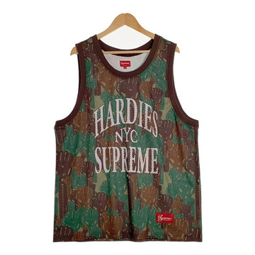 SUPREME シュプリーム 23SS Hardies Camo Basketball Jersey カモ バスケットボールジャージ タンクトップ ゲームシャツ グリーン Size XL 福生店
