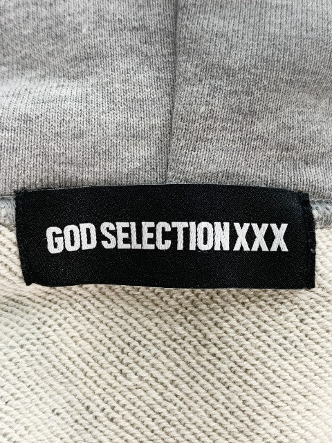 GOD SELECTION XXX ゴッドセレクショントリプルエックス × SANTACRUZ サンタクルーズ プリント プルオーバー スウェットパーカー グレー Size L 福生店