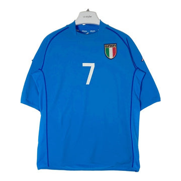 KAPPA カッパ KFGS-0030 イタリア代表 2002 ホーム ユニフォーム ＃7 デルピエロ ブルー sizeO 瑞穂店