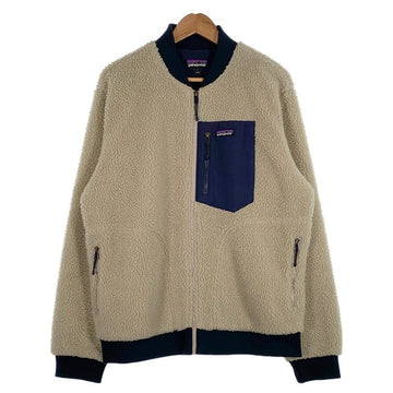 patagonia パタゴニア Retro-X Bomber Jacket レトロX ボンバージャケット ボアフリース アイボリー ネイビー 22830FA20 Size L 福生店