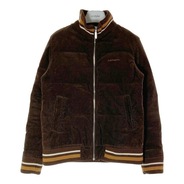 carhartt カーハート コーデュロイ リブライン 中綿ブルゾン ブラウン sizeM 瑞穂店