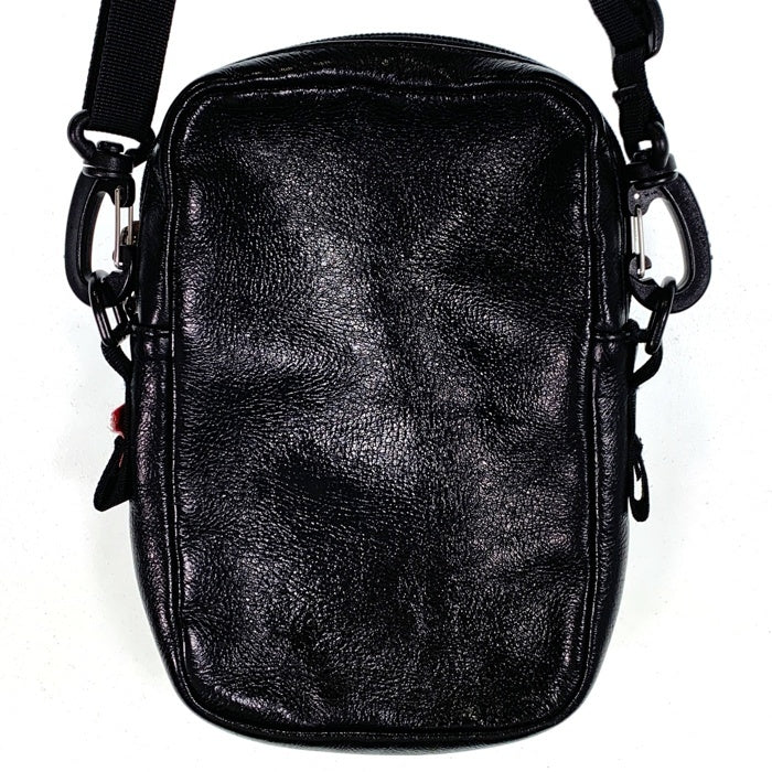 SUPREME シュプリーム 18AW THE NORTH FACE ノースフェイス Lerther Shoulder Bag レザーショルダーバッグ ブラック 並行品 福生店