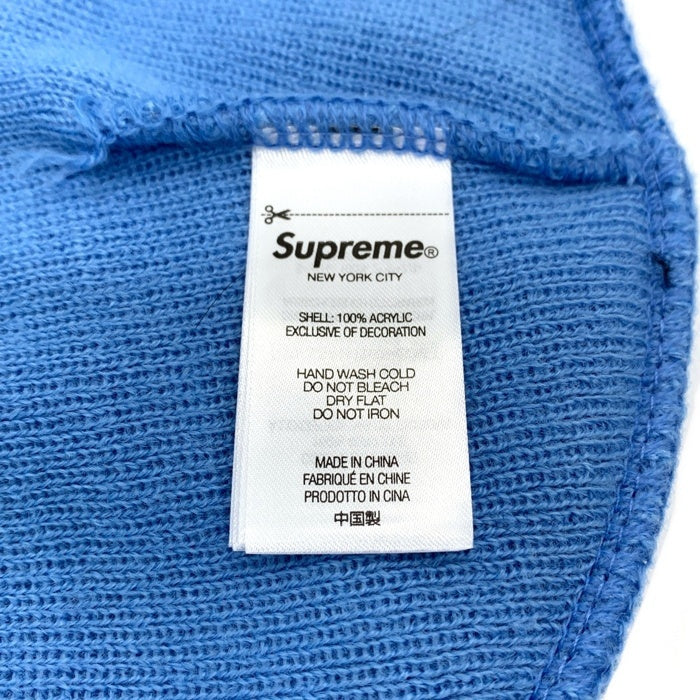 SUPREME シュプリーム 23AW Dragon Beanie ドラゴン ビーニー ニット帽 ニットキャップ ライトブルー 福生店