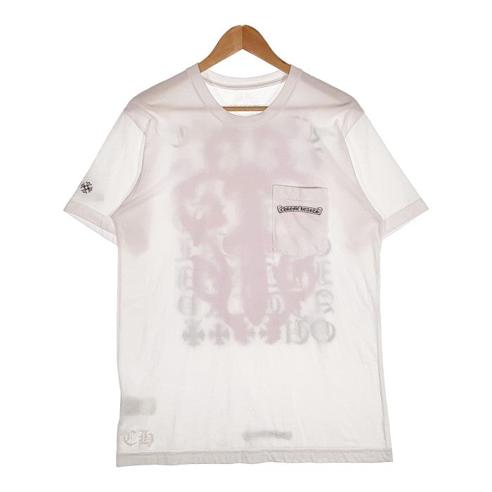 Chrome Hearts クロムハーツ DAGGER EYE CHART T-SHRT ダガーアイ チャート ポケットTシャツ ホワイト Size L 福生店