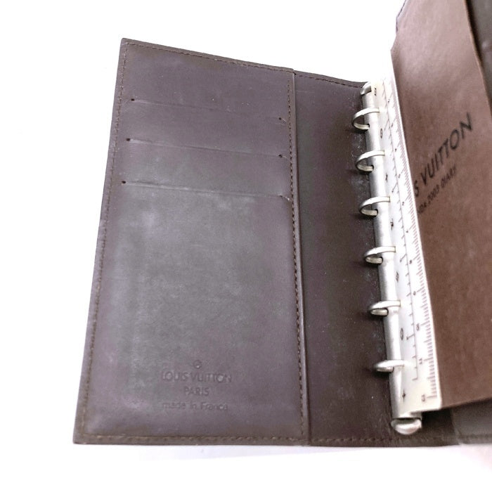 LOUIS VUITTON ルイヴィトン R2009D エピ ゼルダライン アジェンダPM 6穴式 手帳カバー ブラウン 瑞穂店