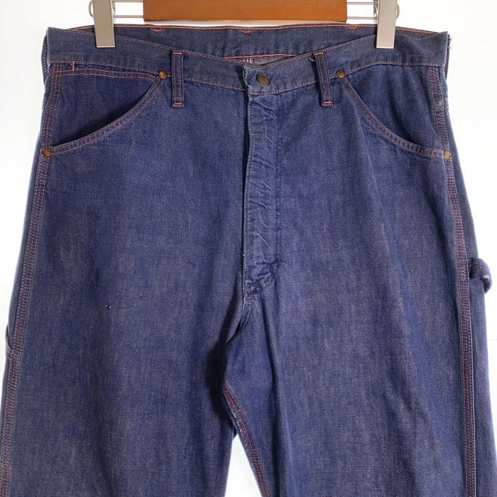 70's BLUE BELL, INC. ブルーベル SCOVILL ジッパー ペインター デニム パンツ インディゴ USA製 Size 36 × 31 福生店