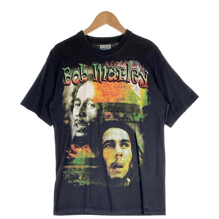 BOB MARLEY ボブマーリー プリントTシャツ ブラック TURBOGADGET ユーロブート Size L 福生店