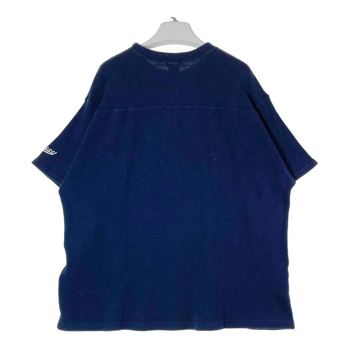 STUSSY ステューシー USA製 フットボールTシャツ サーマル ネイビー sizeL 瑞穂店