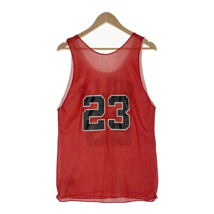 80's Sand-Knit NBA シカゴ・ブルズ マイケルジョーダン 23 メッシュ ゲームシャツ レッド Size M 福生店