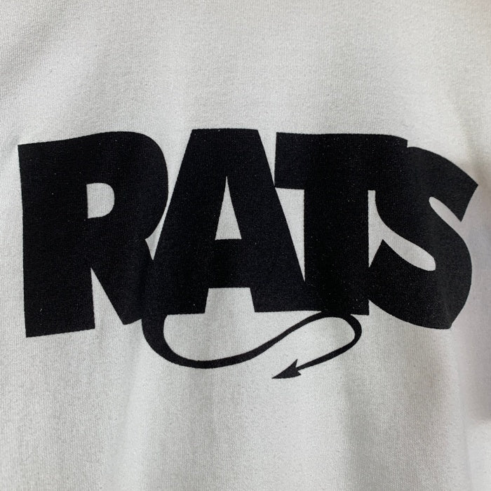 RATS ラッツ 25SS BOX LOGO TEE ボックスロゴ プリントTシャツ ホワイト 25RT-0801 Size M 福生店