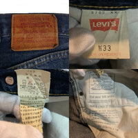 90's Levi's リーバイス s702XX 140周年 復刻 赤耳 ボタン裏J22 デニムパンツ インディゴ Size W33 L36 福生店