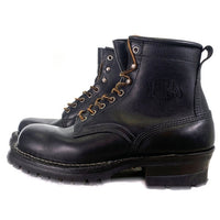 WHITE'S BOOTS ホワイツブーツ Smoke Jumper スモークジャンパー レギュラートゥ レザーブーツ Vibram100 ブラック Size 9 1/2 E (27.5cm) 福生店
