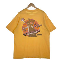 Volvo Cannondale ボルボ キャノンデール Mountain Bike Raching Team プリントTシャツ イエロー USA製 Size G (40-42) XL相当 福生店