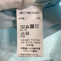 glamb グラム Legend CS レジェンド カットソー プリントTシャツ スカイブルー GB17SM/CS03 Size 4 福生店