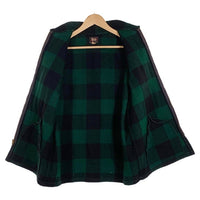 50’s Woolrich ウールリッチ バッファローチェック ウールジャケット マッキーノ グリーン ブラック Size M-L 相当 福生店