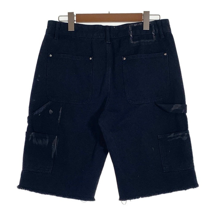 CITY OF THE LABEL ダック地 ダブルニー ペインターショーツ ショートパンツ ブラック Size 32 福生店
