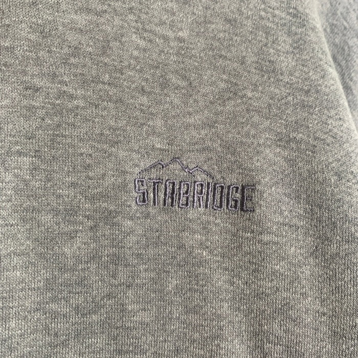 STABRIDGE スタブリッジ ULTRA HOODIE LIGHT 10th Anniv.Edition ウルトラフーディーライト プルオーバーパーカー グレー Size L 福生店