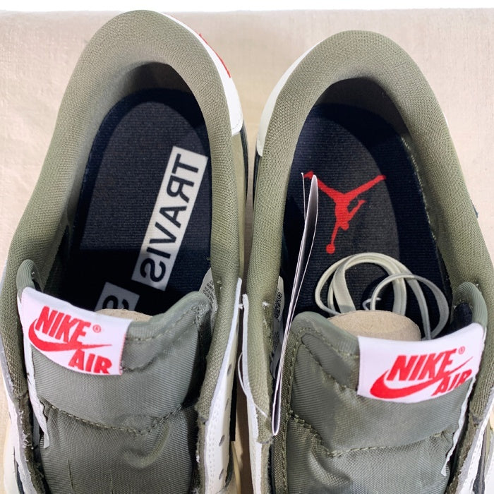 AIR JORDAN 1 LOW OG SP エアジョーダン1ロー Travis Scott Reverse Olive トラヴィススコット リバースオリーブ DM7866-200 Size 28.5cm 福生店