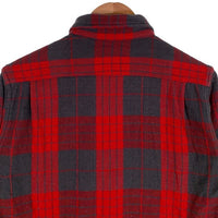 FIVE BROTHER ファイブブラザー チェック 長袖 フランネル シャツ レッド Size M 福生店