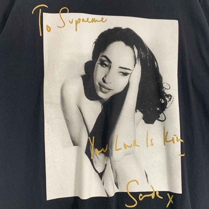 SUPREME シュプリーム 17SS Sade Tee シャーデー プリントTシャツ ブラック Size L 福生店